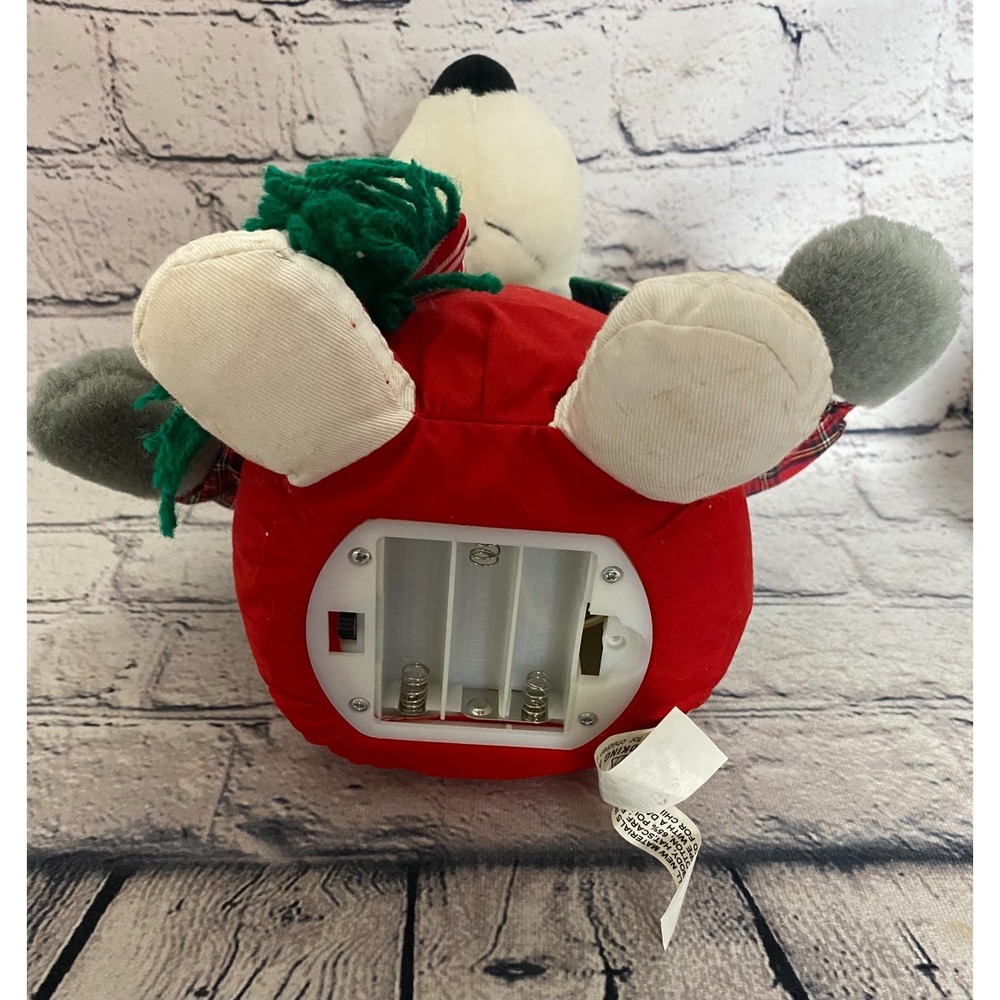 Thomas Pacconi Classic Mr &‎ Mrs Mouse Christmas Animated Plush Jingle Bells - Picture 14 of 16
